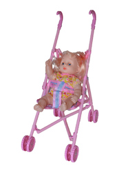 Кукла с коляской 245 в пакете.